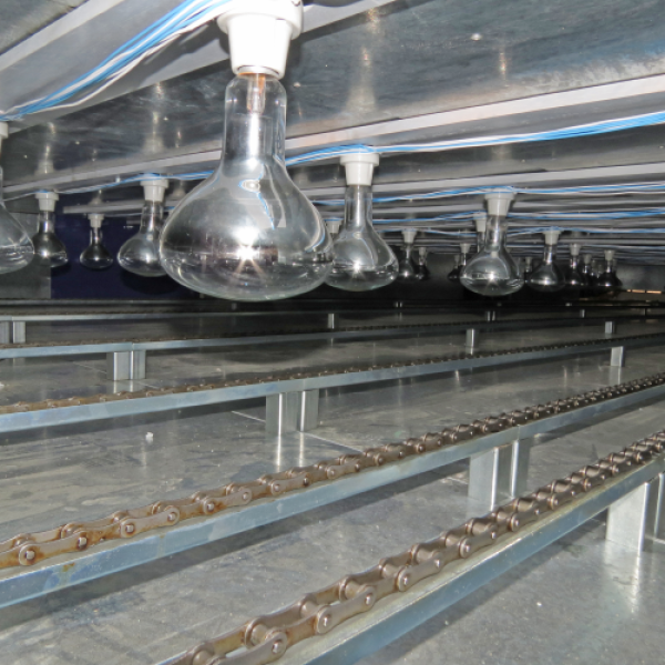 Horno de Secado con Girador - Gold